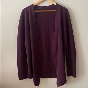 New Eileen Fisher Tencel Silk Angle Front Cardigan Raisonette S Large pristine